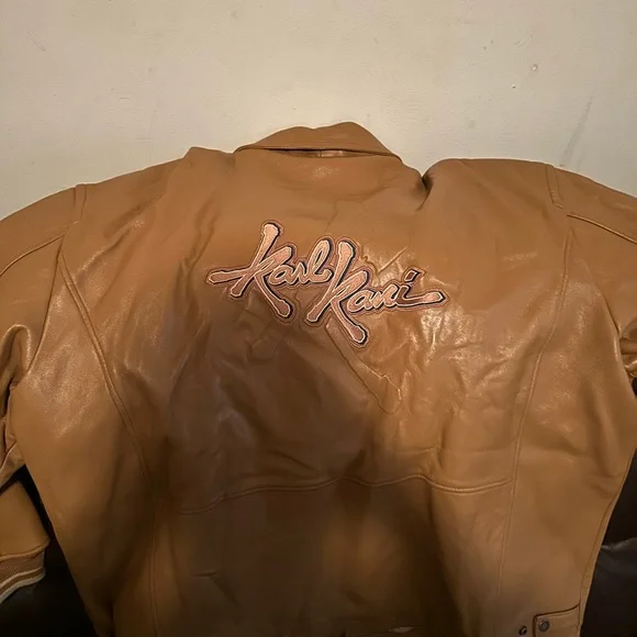 Men’s Vintage Karl Kani Leather Jacket